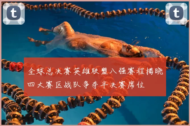 全球总决赛英雄联盟八强赛程揭晓四大赛区战队争夺半决赛席位